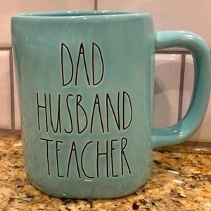 Rae Dunn, "DAD HUSBAND TEACHER" mug